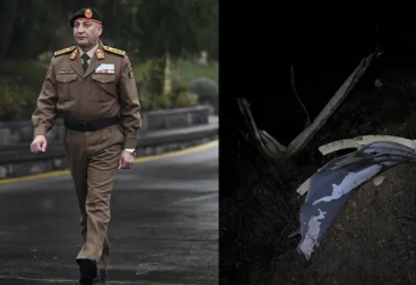 army chief plane crash