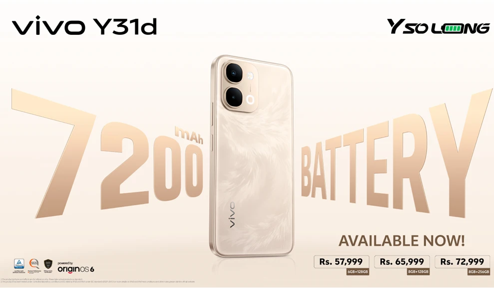 Vivo Y31d price in Pakistan
