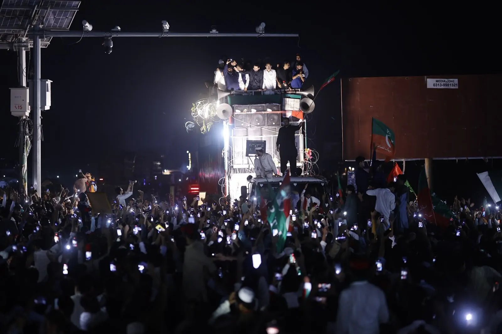 Sohail Afridi long march updated schedule